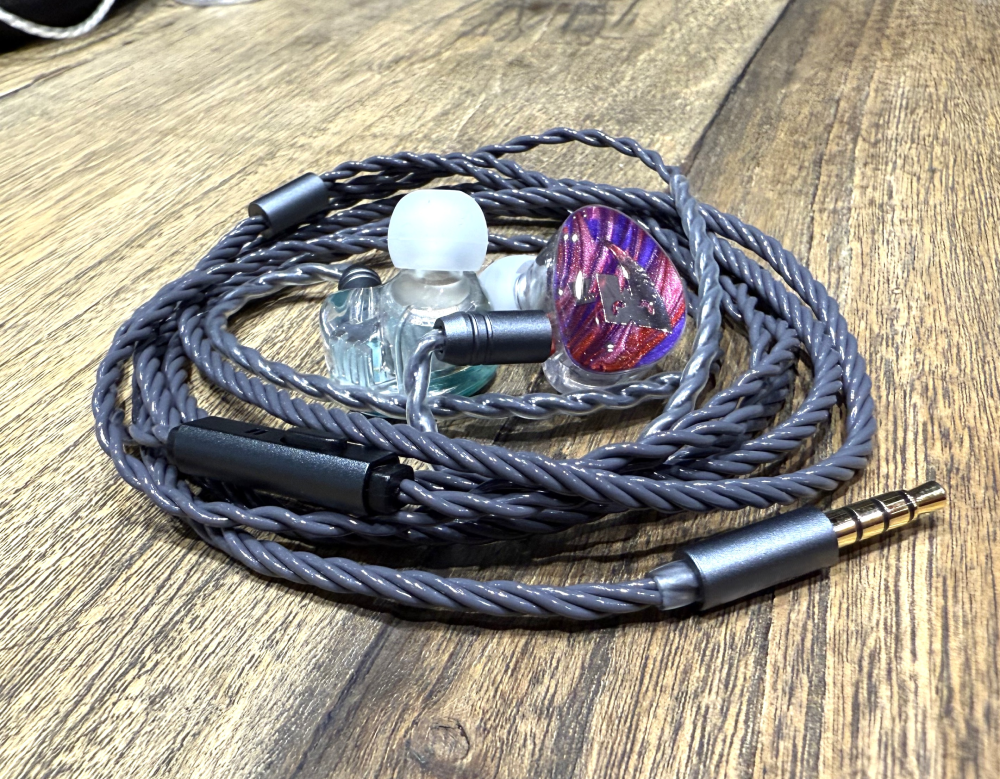 マイク付きケーブルへ交換