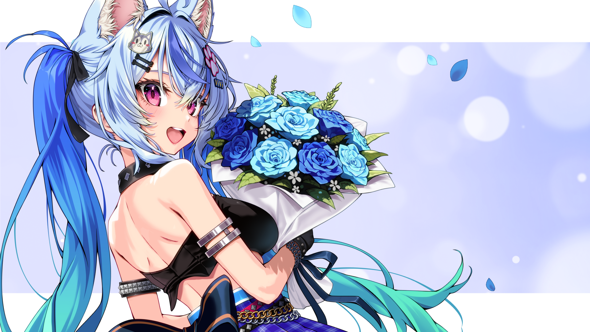 音狼ビビ 2周年記念イラスト